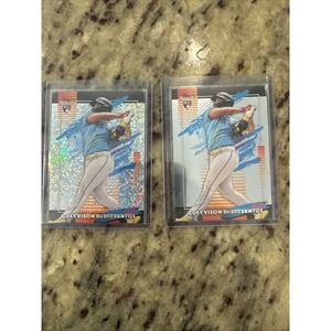 2026 Topps Finest Deyvison De Los Santos RC Mini Diamond Refractor #135 Marlins